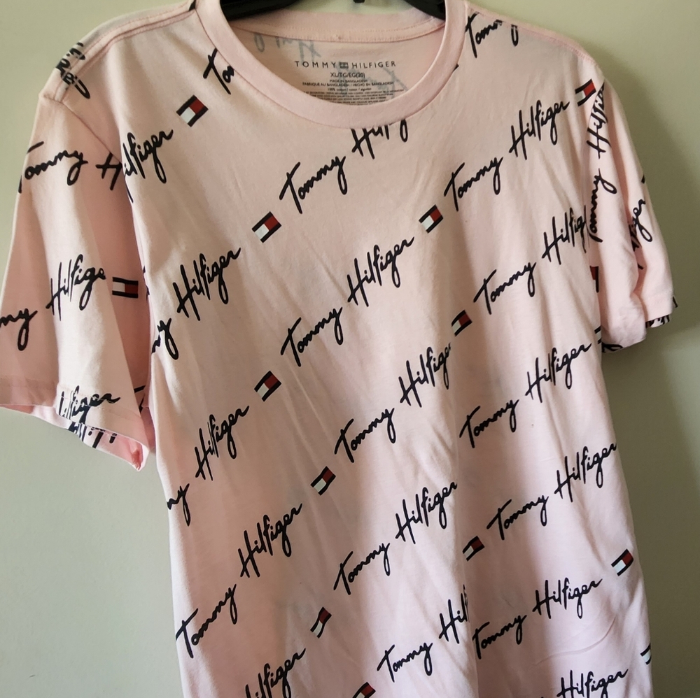 BRAND NEW  TEE-SHIRT FEMALE TOMMY HILFIGER XL-LARGE COTTON
